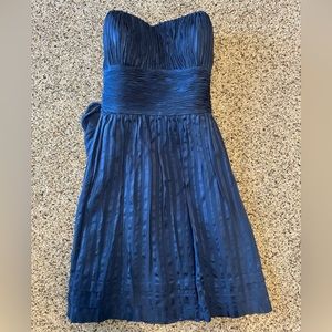 BCBG Maxazria strapless dress.
